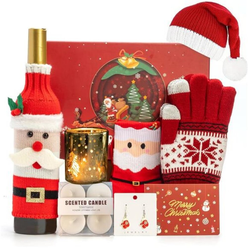 CabyGift‎ Women's Christmas Gifts, 2025 Unique Christmas Gift Basket for Women,
